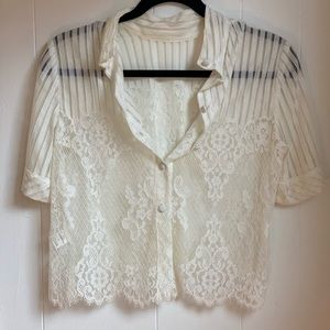 Vintage Stone Cold Fox lace top